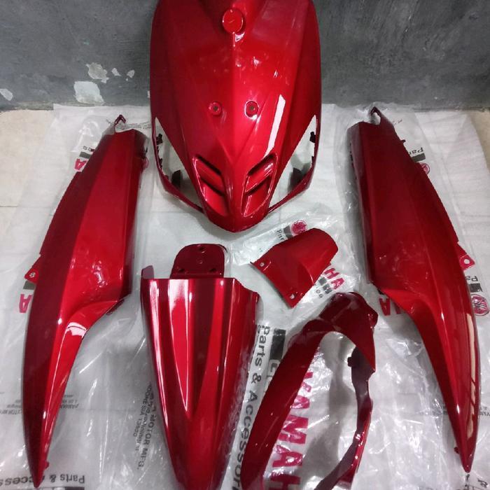 bodi mio sporty merah marun original yamaha