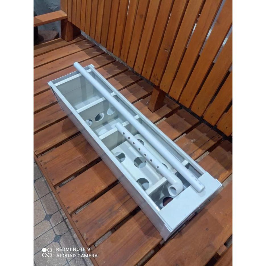 Top filter talang aquarium 60cm - BOX FILTER SAJA, 60CM