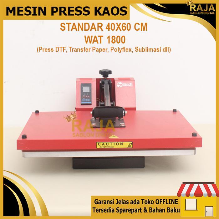 Mesin Press Kaos SLIDING 40x60 / Mesin Press Baju Tarik 40x60 | High Pressure | Heat Press Digital