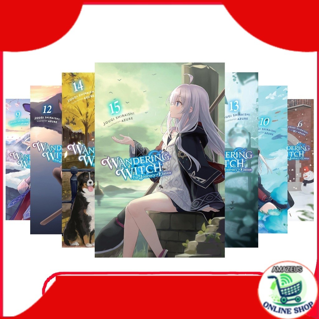 Wandering Witch: The Journey of Elaina, vol.1-16 (Light Novel English)