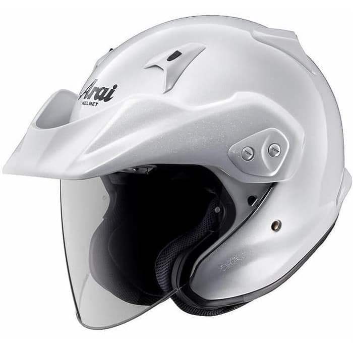 Helm Motor Half Face - Arai CT-Z Glass White Original