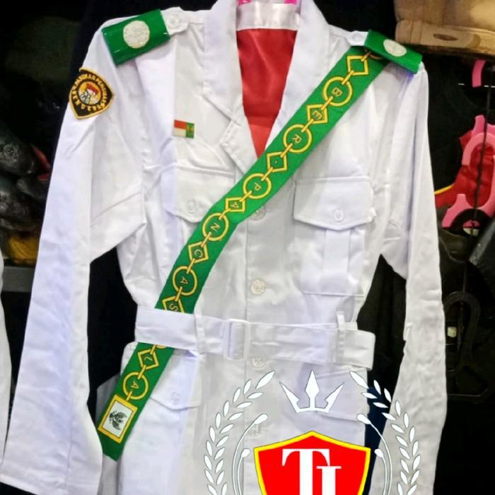 seragam paskibra pria dan wanita/setelan baju paskibra fullset lengkap/baju paskibra pangkat dll/pas