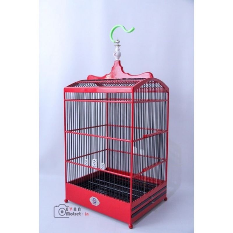 mutiara_co  - Sangkar Kotak Ebod Jaya Kandang Burung Ebod Jaya ORIGINAL 100% Untuk Kenari , Kacer , 