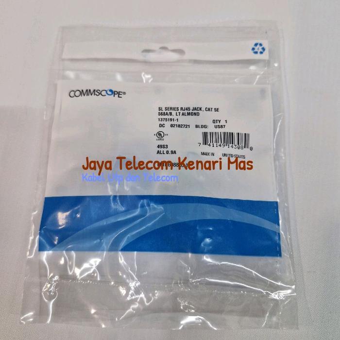 AMP COMMSCOPE modular jack RJ45 cat.5e Modular RJ45 Cat.5e COMMSCOPE