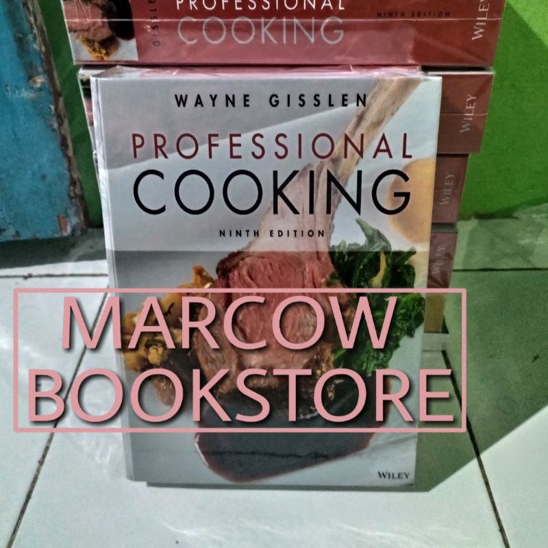 Buku Professional Cooking 9th Ninth Edition by Wayne Gisslen