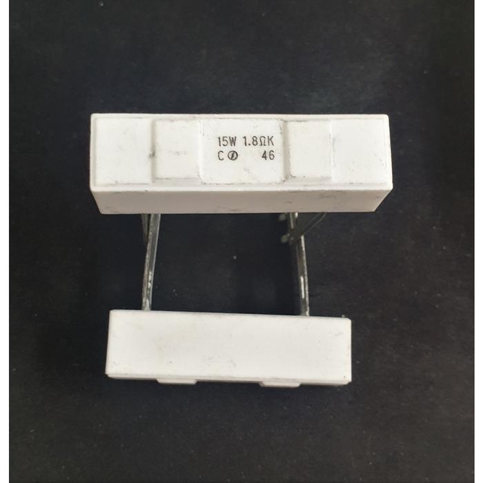Komponen Resistor Keramik Kapur 15W 1.8Ohm 1.8 Ohm