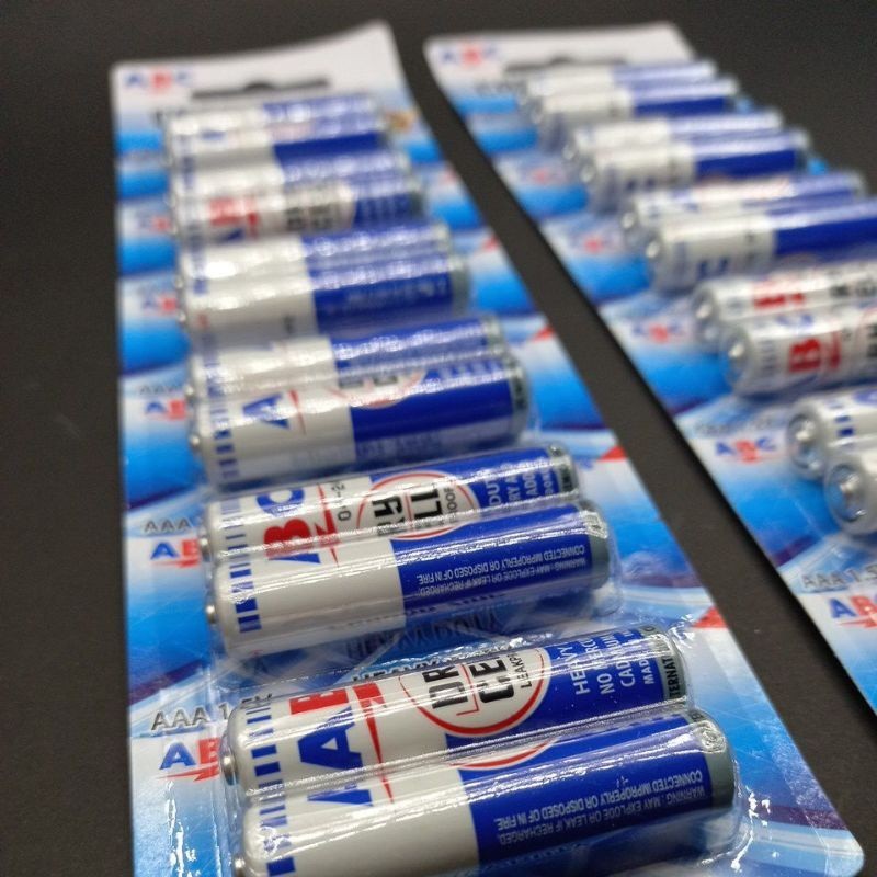 (12pcs) Baterai ABC/Baterai Remot/Batu Remot/BATU AAA