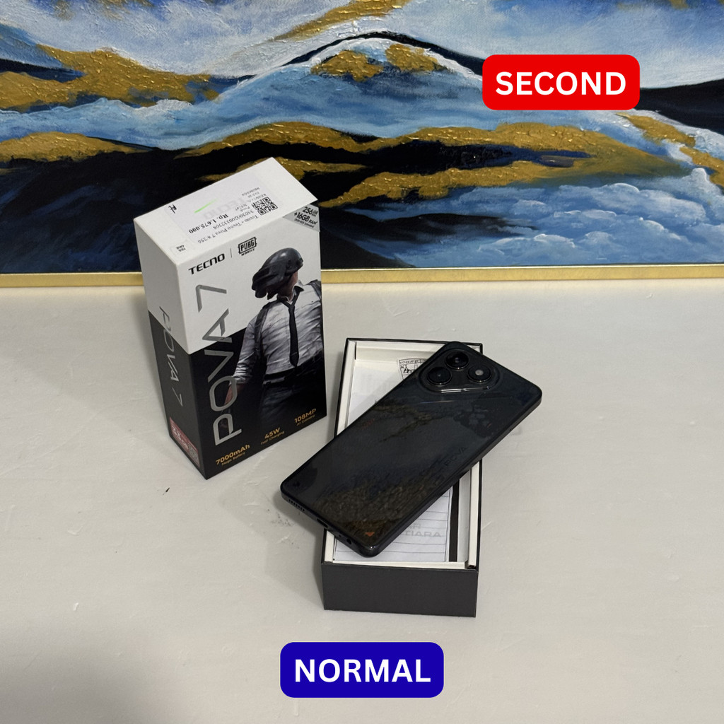 TECNO POVA 7 8/256 HP SECOND ORIGINAL SINAR MUTIARA CELL