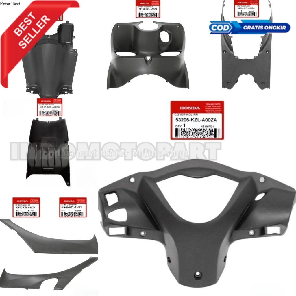 Body Kasar Cover Body Motor Spacy Karbu & Spacy Fi Original