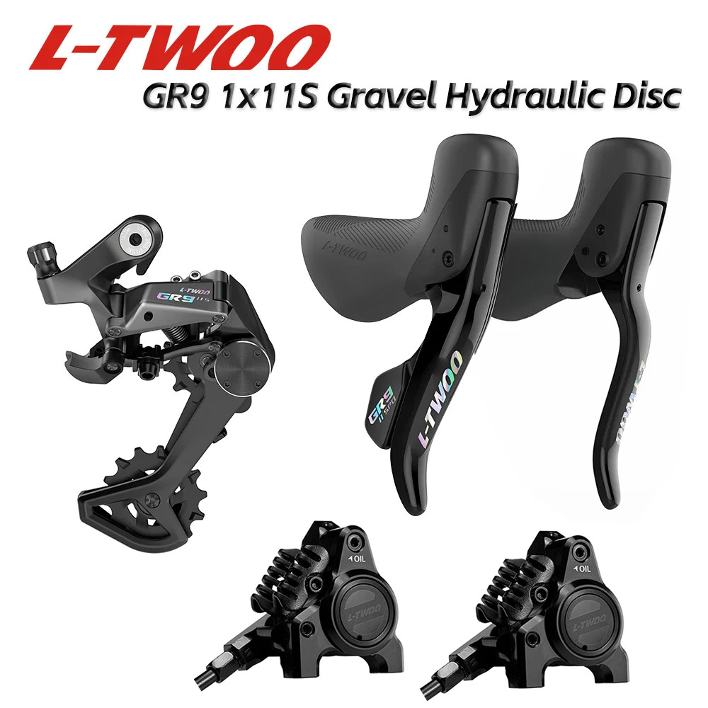 LTWOO GR9-Disc 1x11s Road Hydraulic Disc Brake Gravel Group, Aluminium Alloy, 1x11s 5 kit, Benchmark
