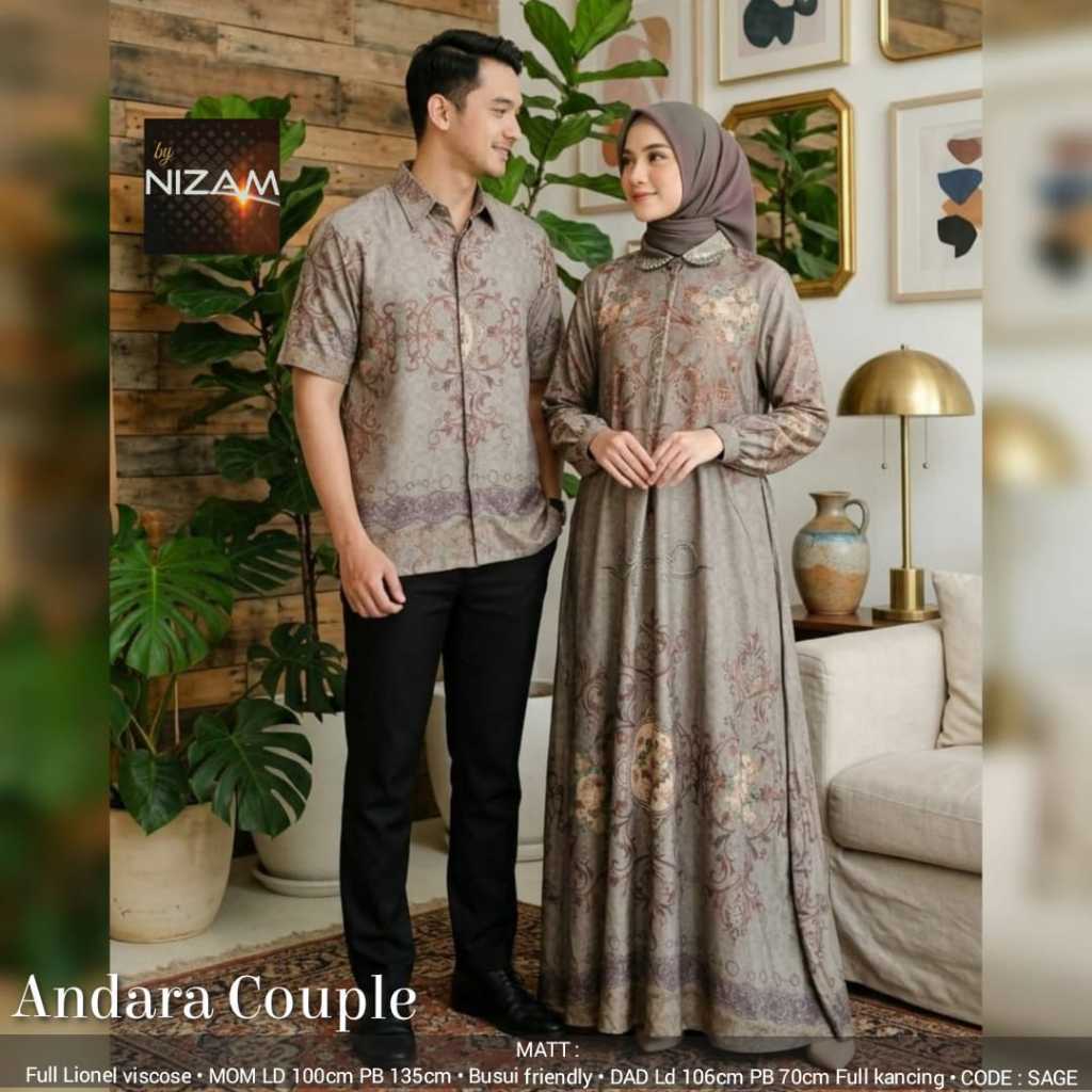 0303   COUPLE ANDARA SET by NIzAM    // ONESTUFF