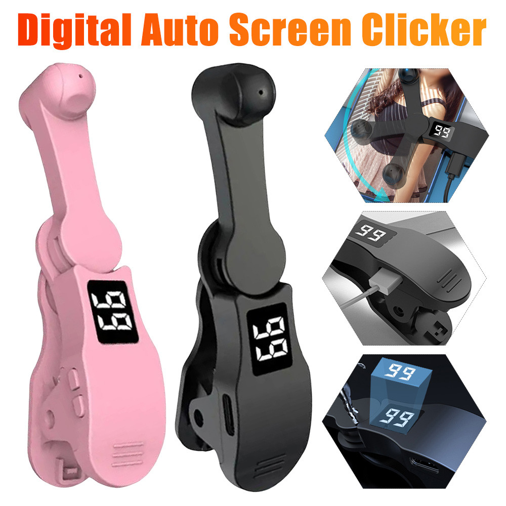 Auto Screen Clicker for Smart Phone Apps Video Live Streaming Gadget USB Simulator Smartphone Game S