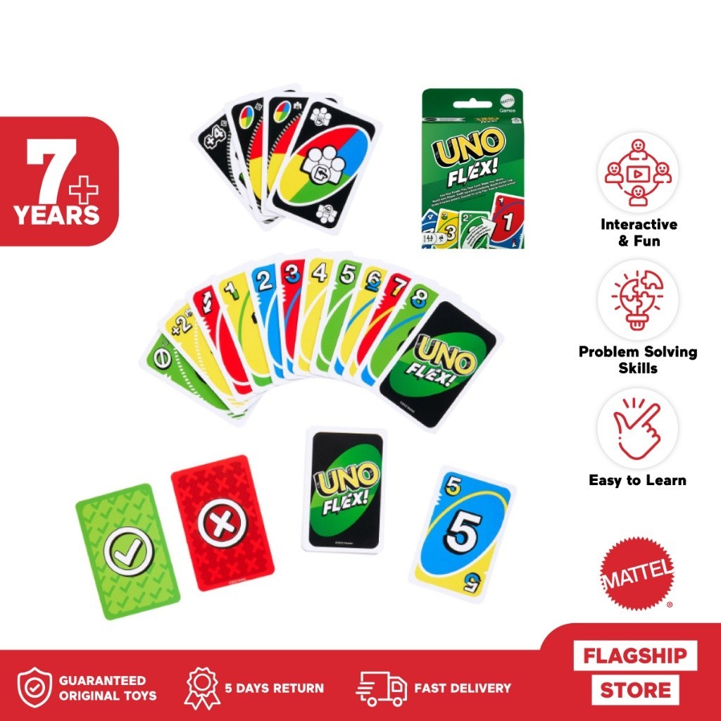 UNO Flex Card Game - Permainan Kartu