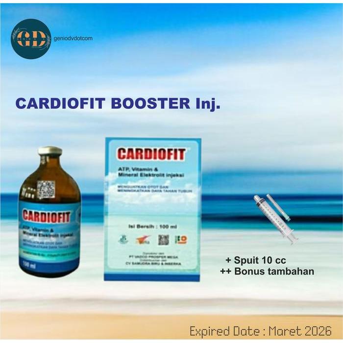 COD |Obat Sapi Ambruk|PMK|Hypocalcemia - Cardiofit booster Inj. 100 ml