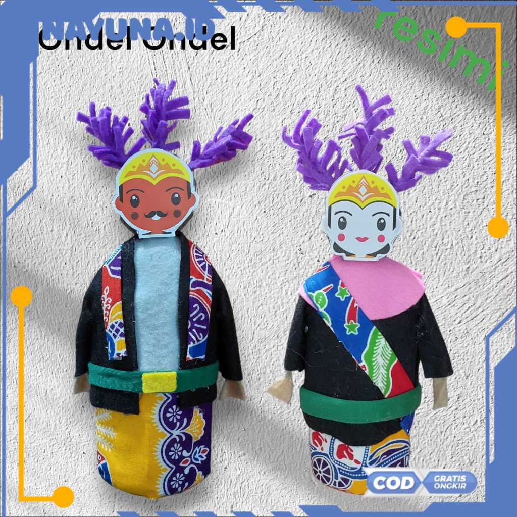 (RO) Mainan Anak Boneka Ondel Ondel Pria dan Wanita TERMURAH TERLARIS TERBARU COD 2026