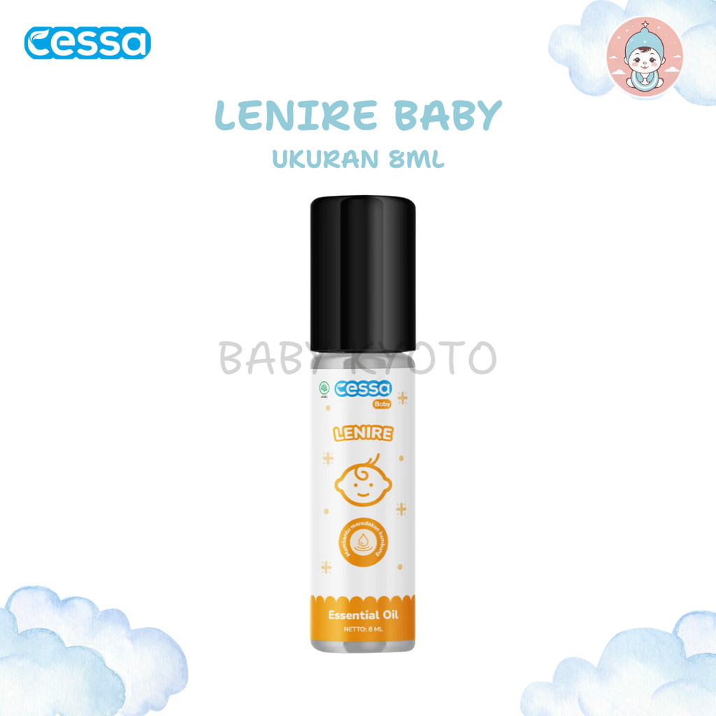 BK Cessa Baby Lenire 8ml Natural Essential Oil Minyak Bayi Meredakan Perut Kembung Mual