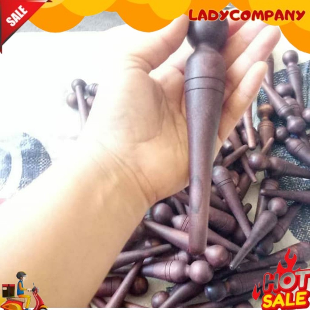 Alat pijat kayu TUSUK / Alat Pijat Refleksi tusuk Kaki /Alat Bantu Kesehatan xa MURCE 
