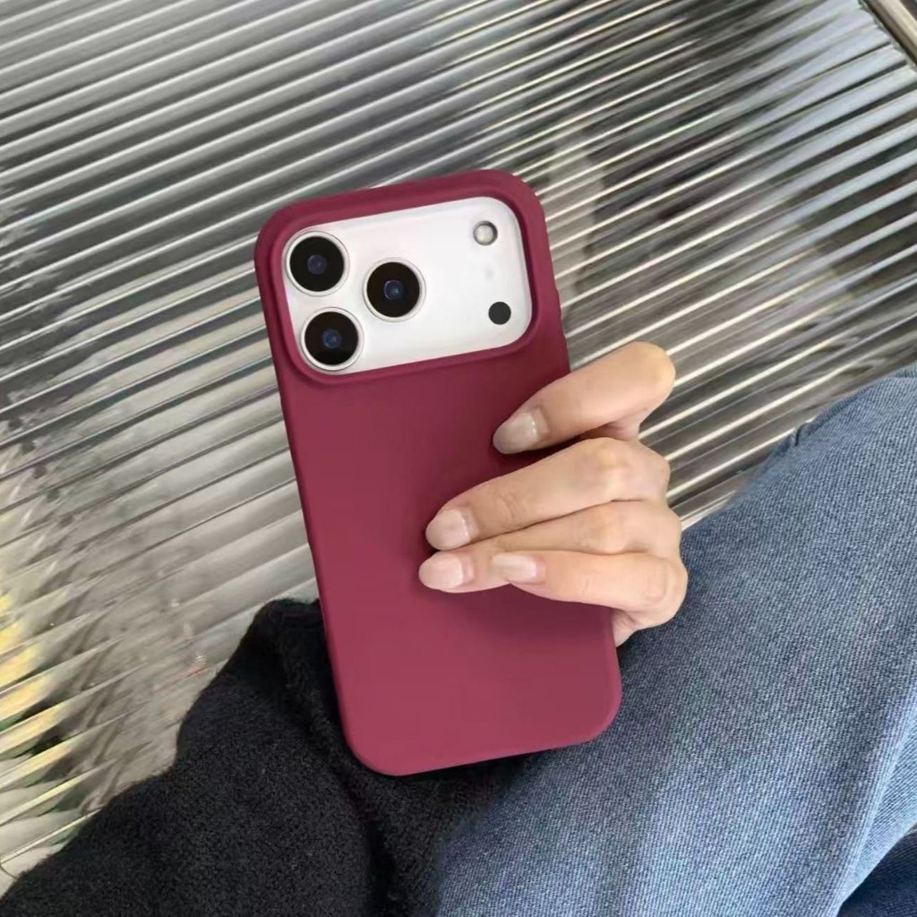 [ + PACKING BOX ]CrashStar With Logo Liquid Silicone Soft Skin-friendly Shockproof Phone Case For iP