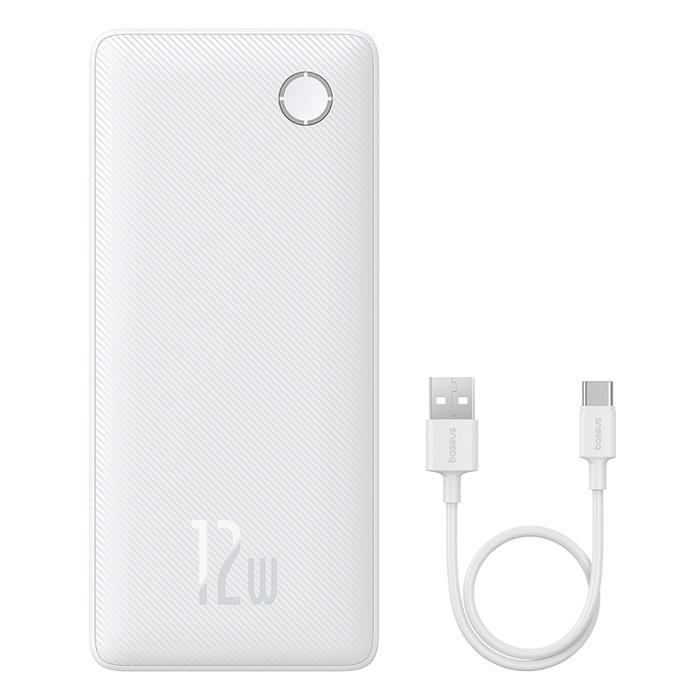 Baseus Powerbank Airpow Air Lite 10000mAh | 12W PD | Input Type C & Output Type C & USB | Ultrathin 