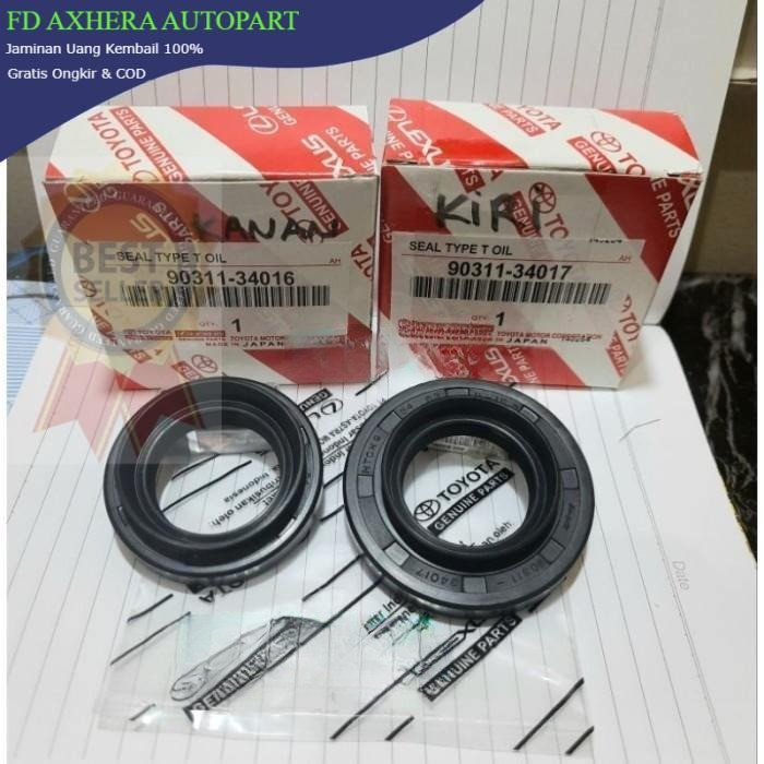 SEAL AS RODA SIL SRIVE SHAFT CV JOINT KOHEL STARLET 1.0 STARLET 1.3 MANUAL M/T