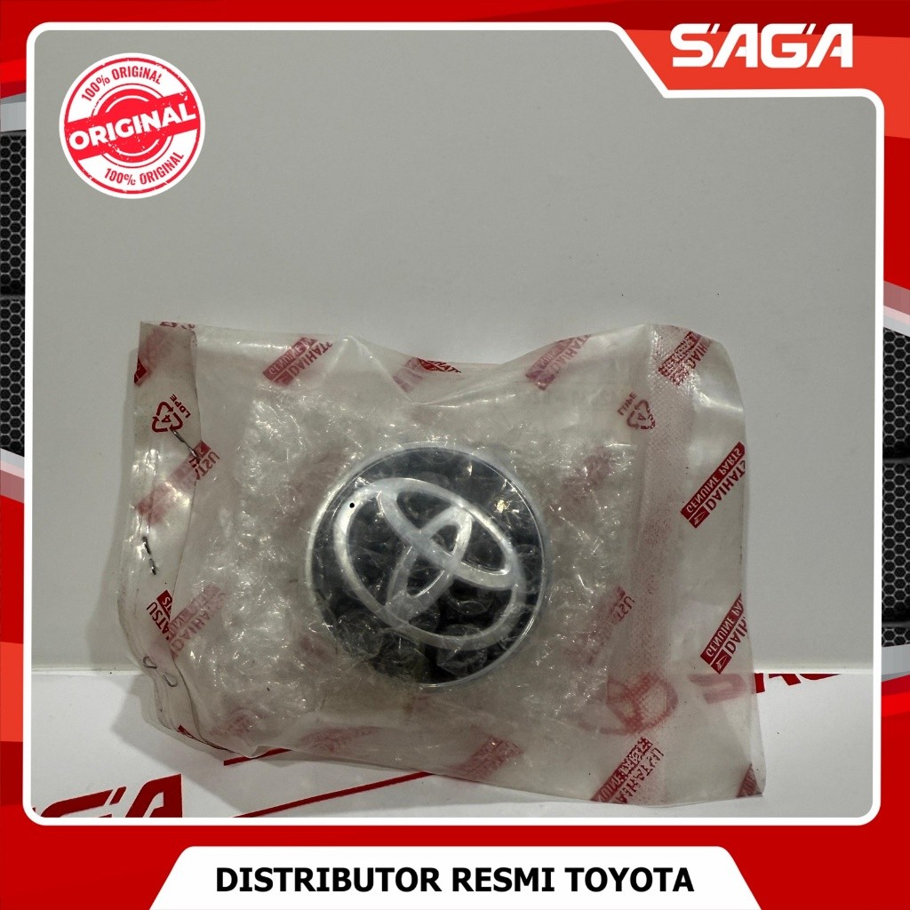 SAGA | Dop Roda Cover Tutup Wheel Original New Agya Calya Raize 42638-BZ490