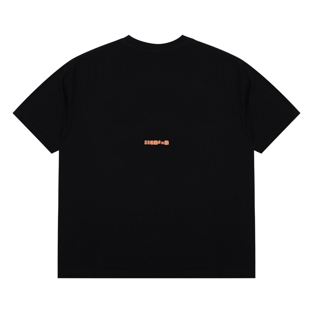 Tshirt Lerisa Back Logo Black - Heavy Cotton 16s 230 gsm Thanksinsomnia Kaos Pria