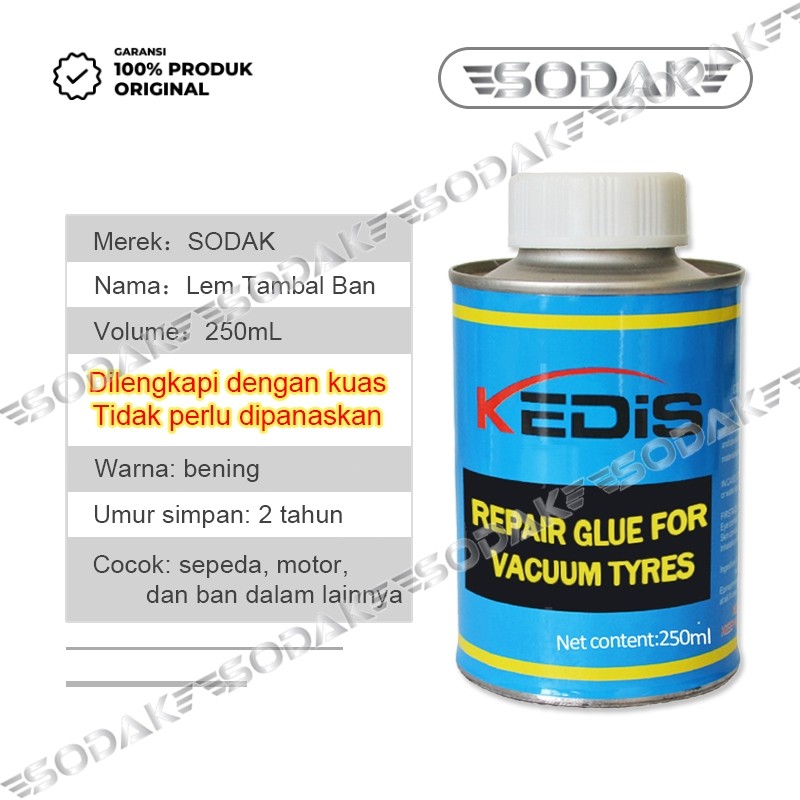250ml Lem Perbaikan Ban / Lem Tip Top / Lem Tambal Ban / Lem Ban
