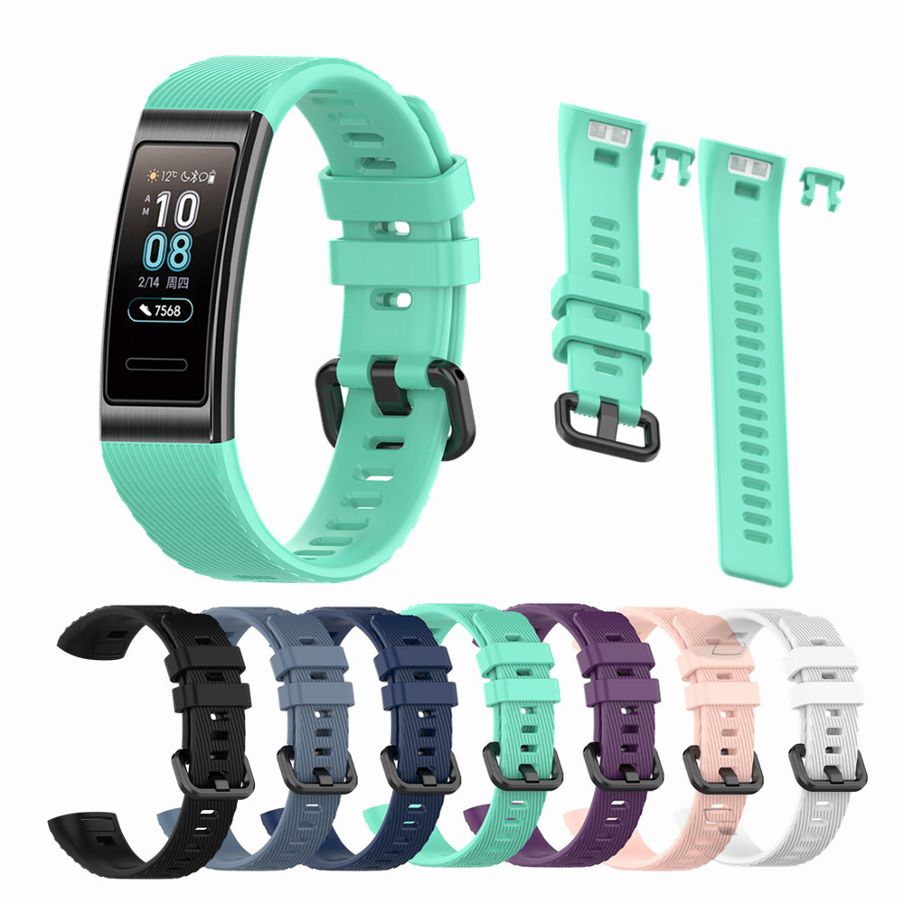 Smart Bracelet Wrist Strap For Huawei Band 4 Pro Straps Silicone Watch Band For Huawei Honor Band 3 