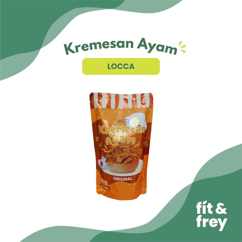 LOCCA Kremesan Ayam 100g - Taburan Kremes Ayam