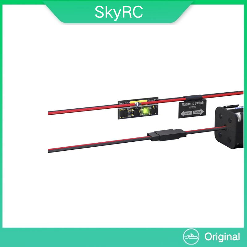 SkyRC MPS010 ic Power Swit 3-13V 7A for RC Receiver Systems | No-Physical-Contact Swit for Car Sailp