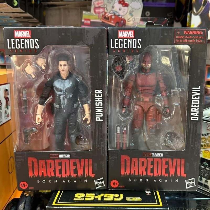New Hot In Stock Marvel Legends 6" Daredevil Born Again Punisher Netflix Action Figure Model Toy Col