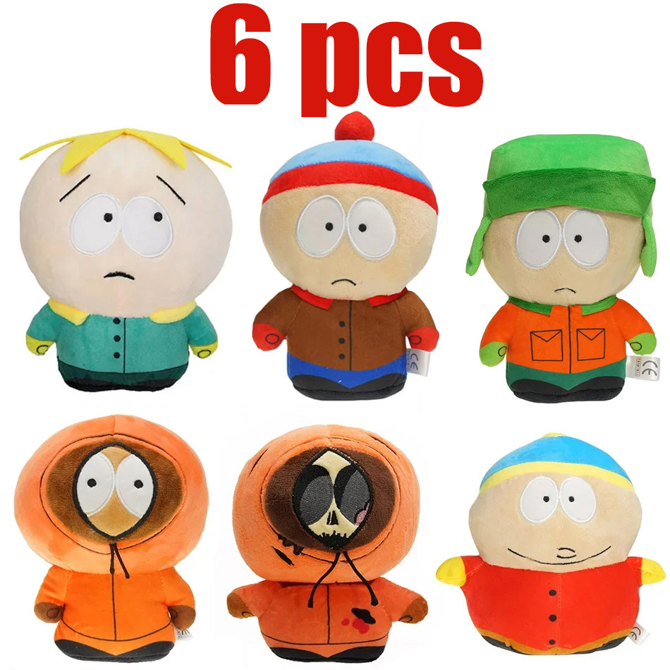 Anime South Park Plush Toy 20cm Stan Marsh Red Fat Man Cuckold Plush Toy Anime Peripheral Plush Toy 