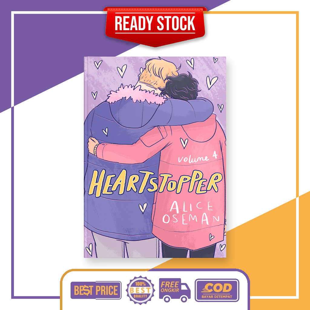 (English) Heartstopper, Volume Four (Heartstopper, #4) by Alice Oseman