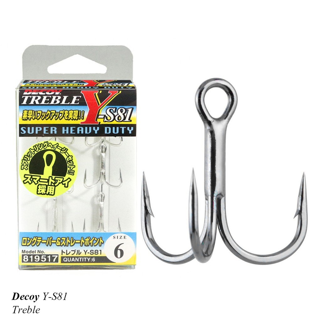 Treble Hook Decoy kode YS81 | YS25 |  | IM Pro