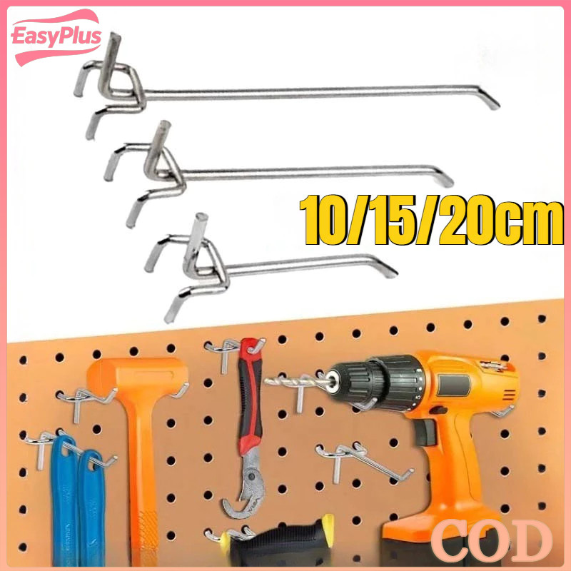 Hook Ram Gantungan Besi Untuk Display Barang Diameter/ Hook Gantungan Besi Ram stainless Harga/pc Ea