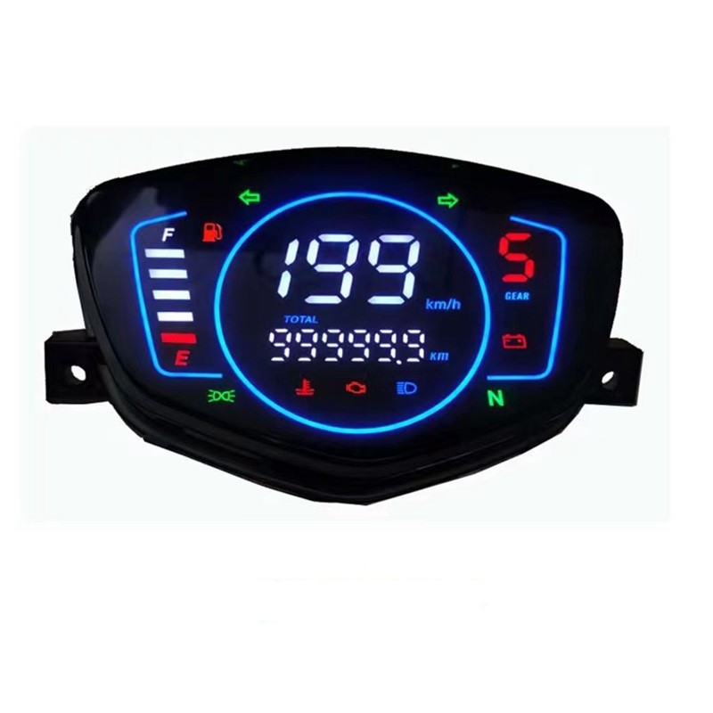 For marva vip 50 Yamaha crypton 110 CRYPTON X 135 CRYPTON R 135 digital meter modified Ful Led Meter