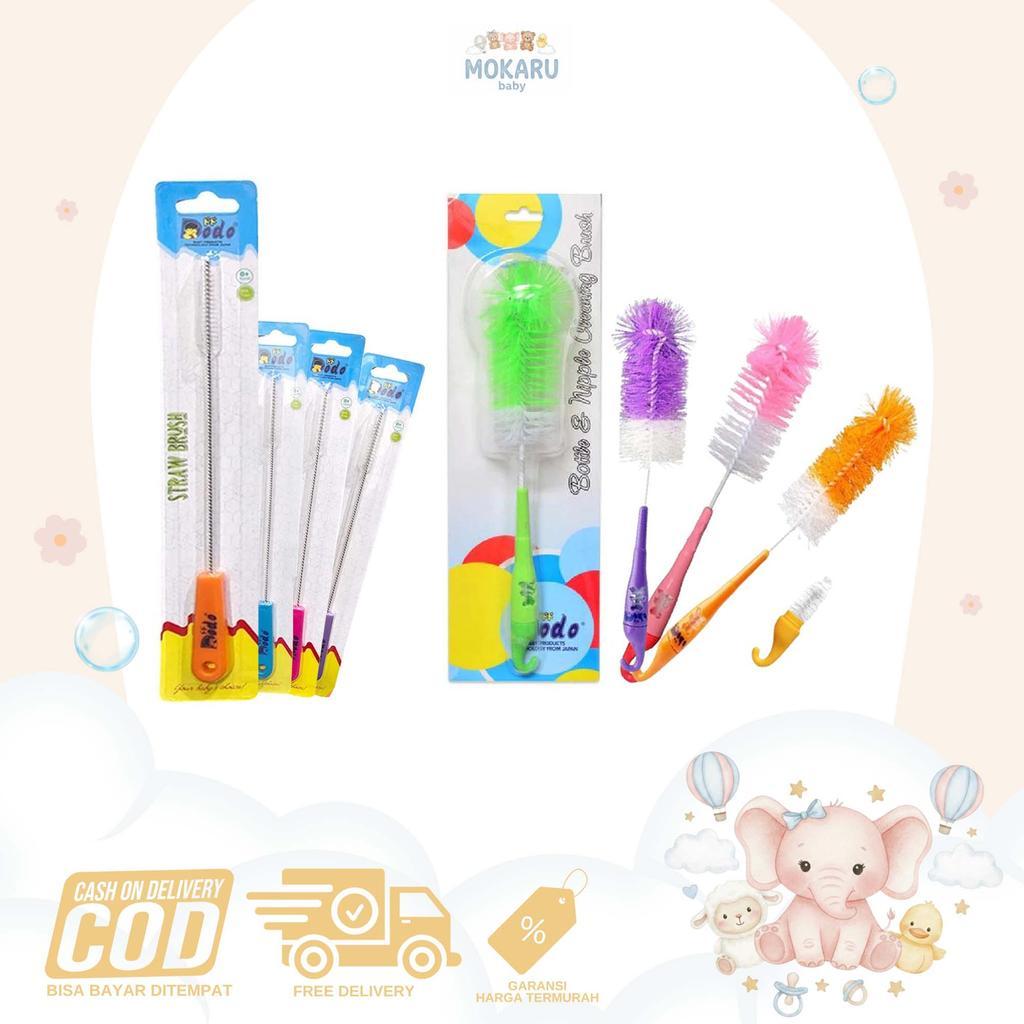 DODO Straw Cleaning Brush - Sikat Kecil & Sikat Besar Pembersih Sedotan / Dot Murah
