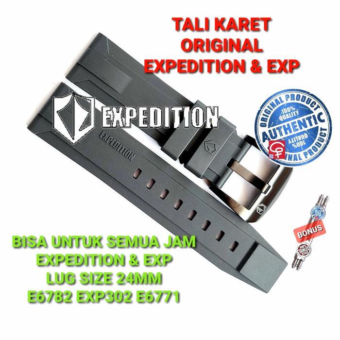 New Collection TALI KARET EXPEDITION ORIGINAL E6771 E 6771 AIRBORNE STRAP RUBBER - Abu-abu