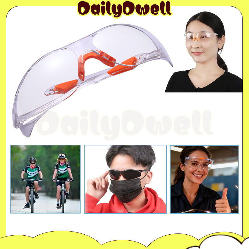 kacamata pelindung kerja/kacamata safety bening clear/kacamata kerja fashio safety