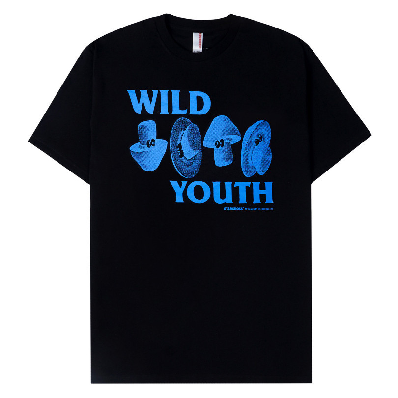 STARCROSS Kaos Pria - FUNGUS - Black Original