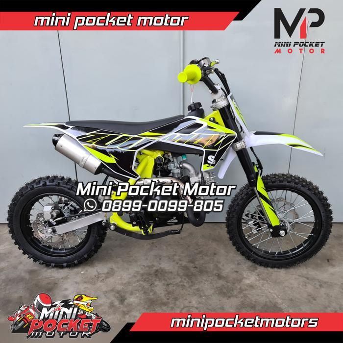 Motor Mini Trail 110cc 4Tak Manual Double Starter - Mesin Motor 110cc