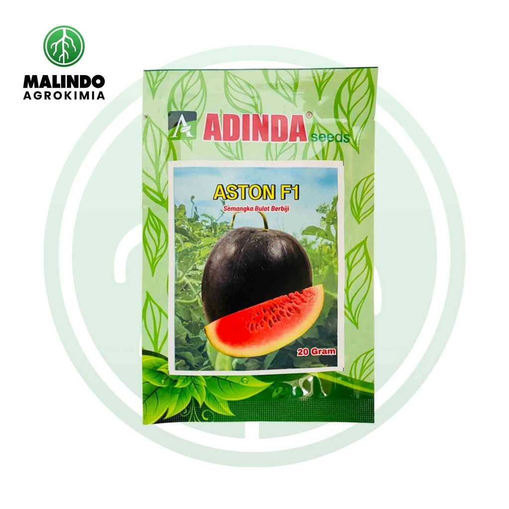 Benih Semangka Bulat Kulit Gelap ASTON F1 20gram dari ADINDA SEEDS
