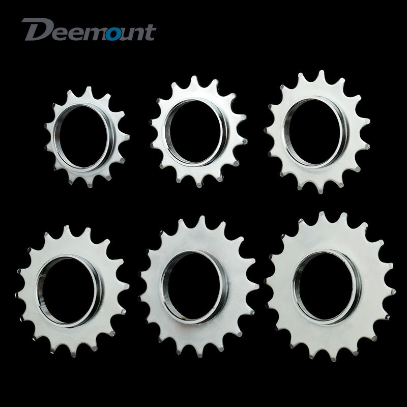 Gigi Sepeda Fixed Gear 13T 14T 15T 16T 17T 18T Freewheel Cogs Hub Locking 1 Speed Fixie Bike Threade