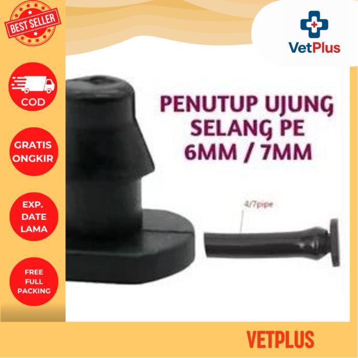 End Plug Dop Penutup Untuk Selang PE 4/7mm - Per Pcs -vetplus