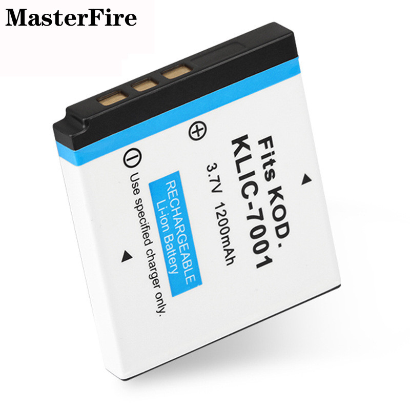 2-10PCS KLIC-7001 K7001 3.7V 1200mah Replacement Battery for KODAK EasyShare M753 Zoom, V610, V570, 