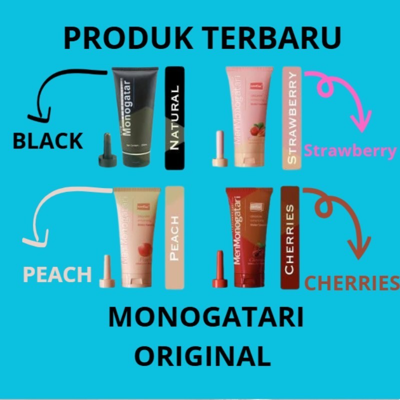 Yang Kalian Cari - [PRIVASI AMAN] Black Monogatari premium lubricant gel made in Japan pelumas pria 