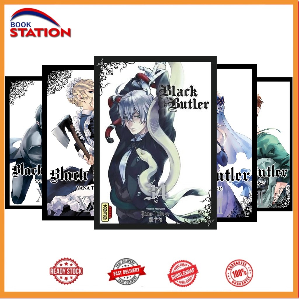 Black Butler Manga (33 Book series) (English)
