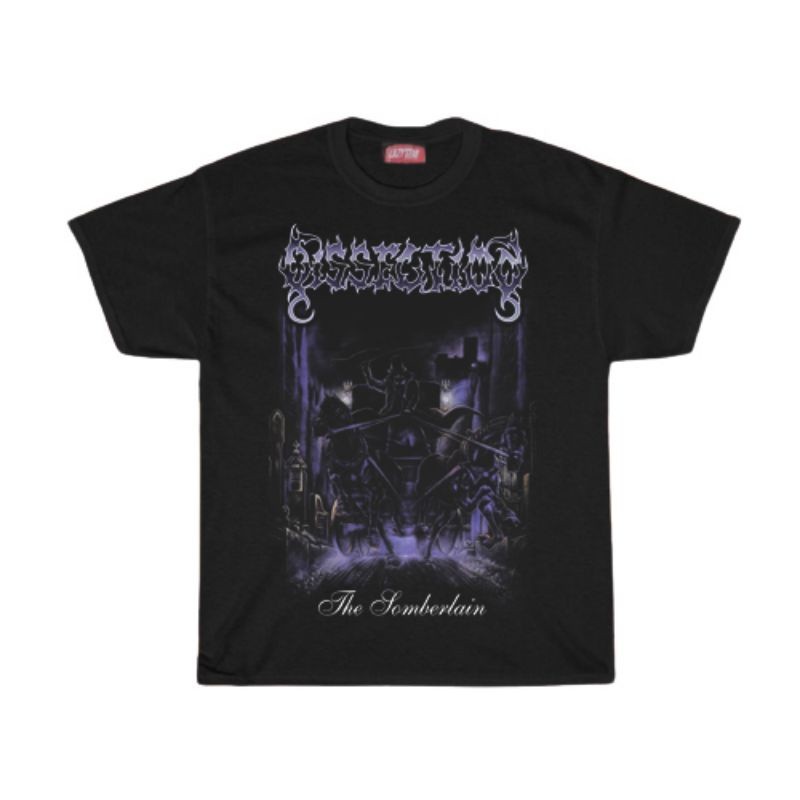 (COD) KAOS / T SHIRT / DISSECTION / KAOS BAND DISSECTION THE SOMBERLAIN