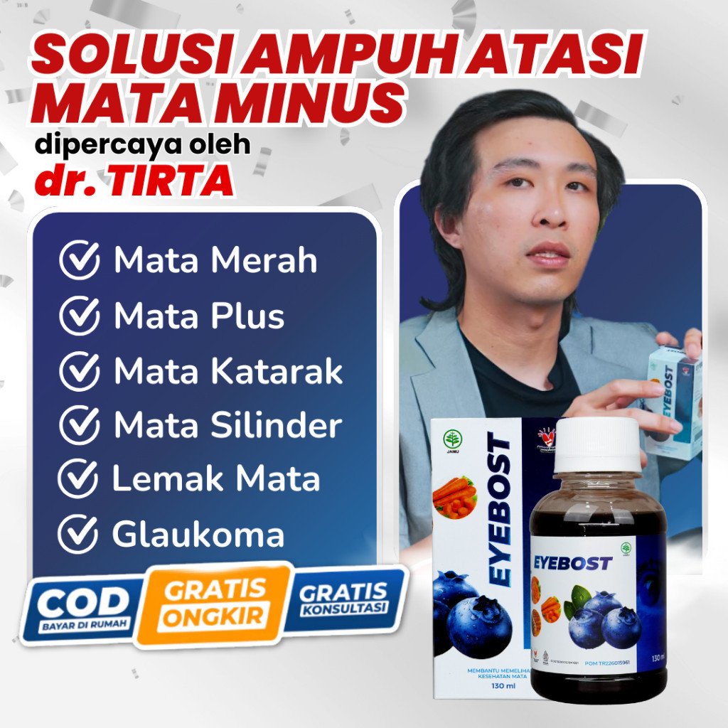 EYEBOST - Eyebost Asli Madu Herbal Vitamin Mata Obat Mata Katarak Buta EYEBOOST ASLI
