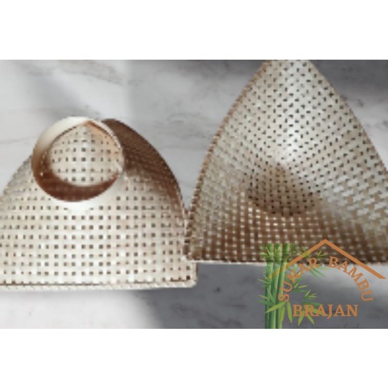 Pincuk Kaki | Pincuk Bambu | Pincuk Piring Bambu | Pincuk Pecel | Kerajinan Bambu